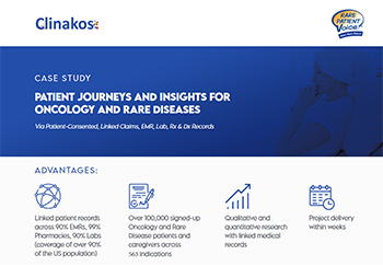 Patient Journeys and Insights for Oncology and Rare Diseases